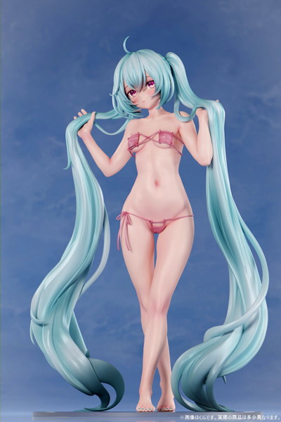 【紐水着付き】肉感少女 リアン 1/4スケール塗装済み完成品フィギュア 画像9