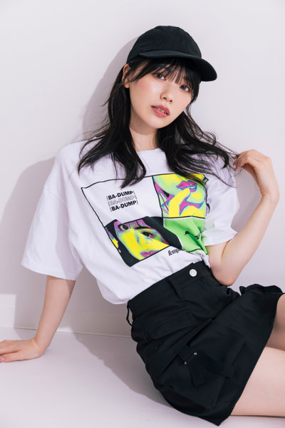 【ISHIKAWA MIO】「BA-DUMP」 NEON TEE/Lサイズ 画像1