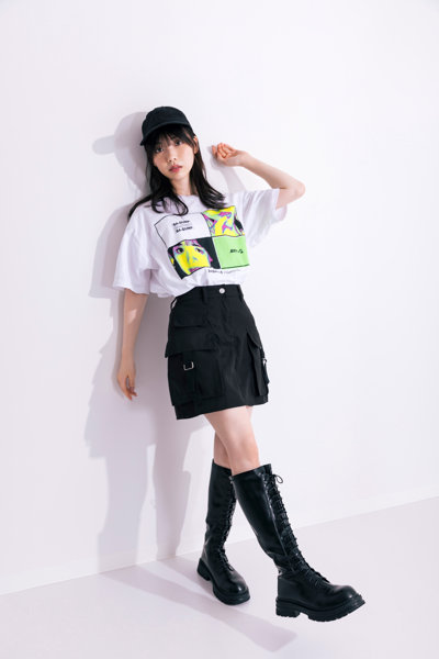 【ISHIKAWA MIO】「BA-DUMP」 NEON TEE/XLサイズ 画像4
