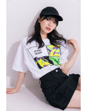 【ISHIKAWA MIO】「BA-DUMP」 NEON TEE/XLサイズ 画像1