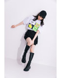 【ISHIKAWA MIO】「BA-DUMP」 NEON TEE/XLサイズ 画像6