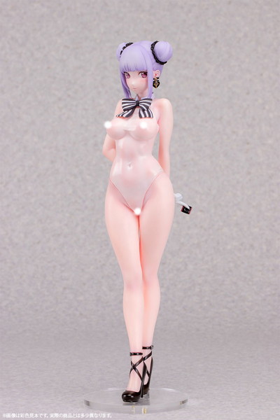 ねこめたる「透け白スク」 リバイバルver.1/7スケール塗装済み完成品フィギュア 画像1