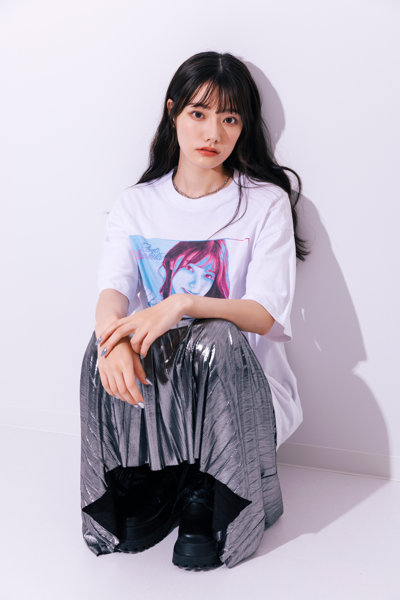 【MIYASHITA RENA】PHOTO TEE/サイズL 画像2