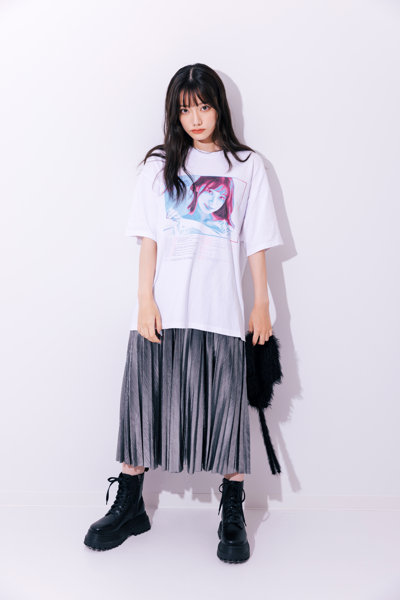 【MIYASHITA RENA】PHOTO TEE/サイズL 画像7