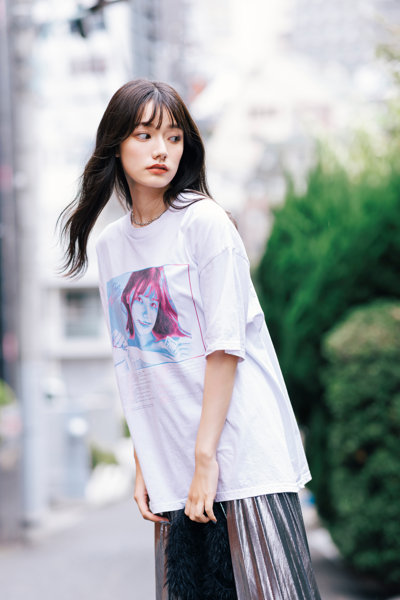 【MIYASHITA RENA】PHOTO TEE/サイズL 画像9