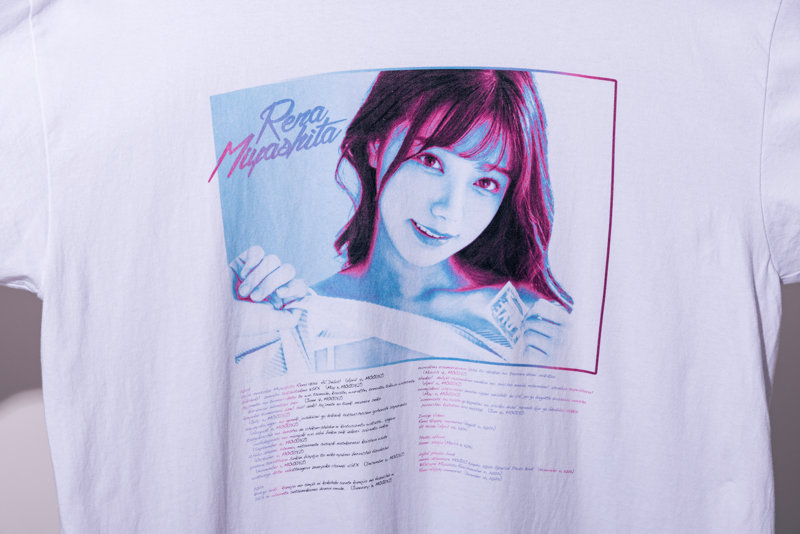 【MIYASHITA RENA】PHOTO TEE/サイズL 画像13