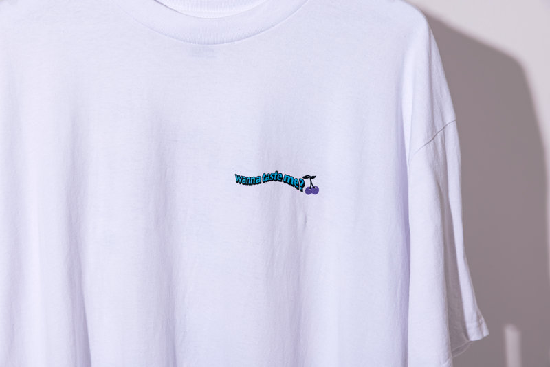 【MIYASHITA RENA】WANNA TASTE ME? TEE/WHITE/サイズL 画像13
