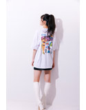 【MIYASHITA RENA】WANNA TASTE ME？ TEE/WHITE/サイズL 画像7