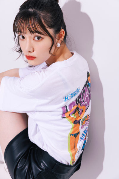 【MIYASHITA RENA】WANNA TASTE ME? TEE/WHITE/サイズXL 画像3