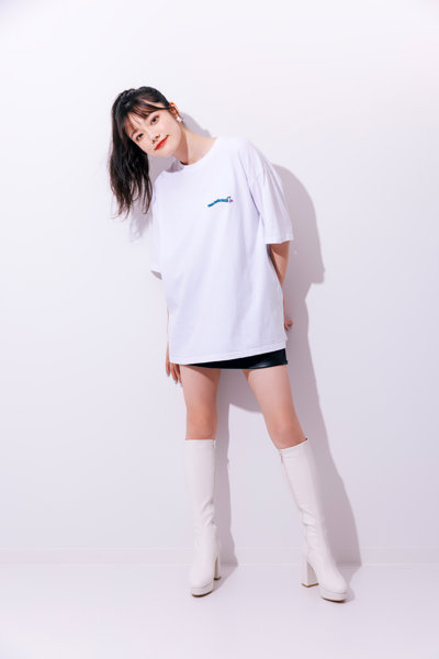 【MIYASHITA RENA】WANNA TASTE ME? TEE/WHITE/サイズXL 画像4