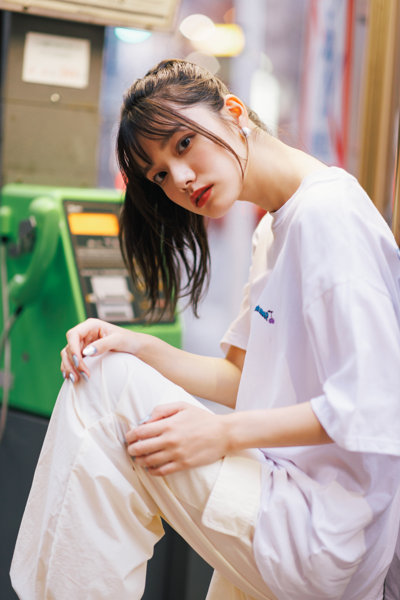 【MIYASHITA RENA】WANNA TASTE ME? TEE/WHITE/サイズXL 画像8