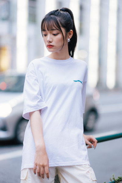 【MIYASHITA RENA】WANNA TASTE ME? TEE/WHITE/サイズXL 画像9