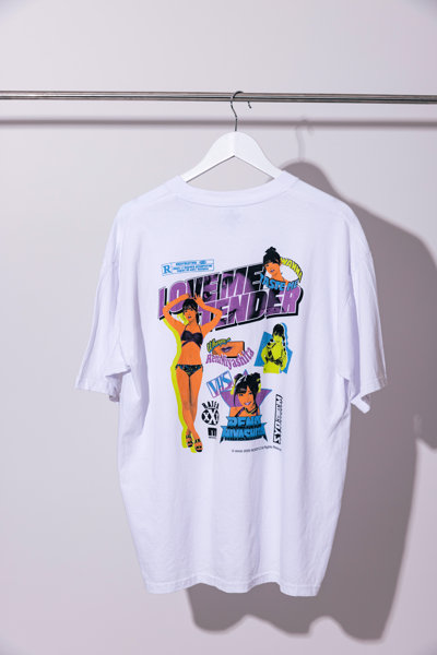 【MIYASHITA RENA】WANNA TASTE ME? TEE/WHITE/サイズXL 画像14