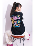 【MIYASHITA RENA】WANNA TASTE ME？ TEE/BLACK/サイズXL 画像3