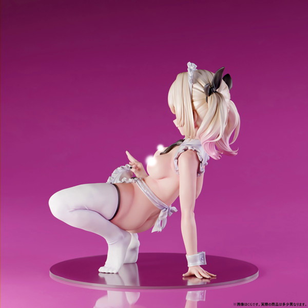 肉感少女 甘やかしメイド 「エミリ」裏オプver. 1/6スケール塗装済み完成品フィギュア 画像4