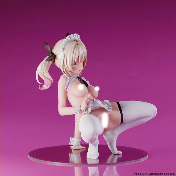 肉感少女 甘やかしメイド 「エミリ」裏オプver. 1/6スケール塗装済み完成品フィギュア 画像6