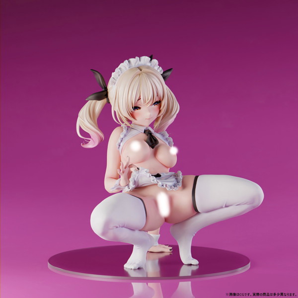 肉感少女 甘やかしメイド 「エミリ」裏オプver. 1/6スケール塗装済み完成品フィギュア 画像7