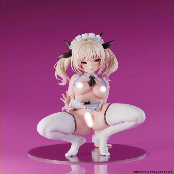 肉感少女 甘やかしメイド 「エミリ」裏オプver. 1/6スケール塗装済み完成品フィギュア 画像8
