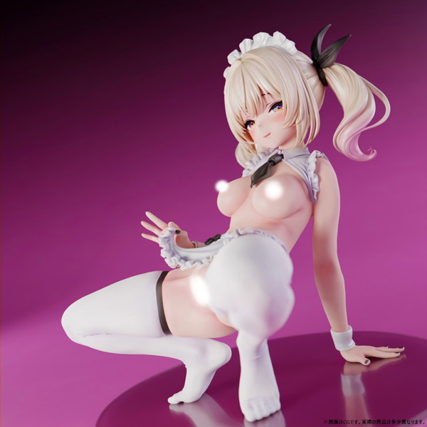肉感少女 甘やかしメイド 「エミリ」裏オプver. 1/6スケール塗装済み完成品フィギュア 画像13