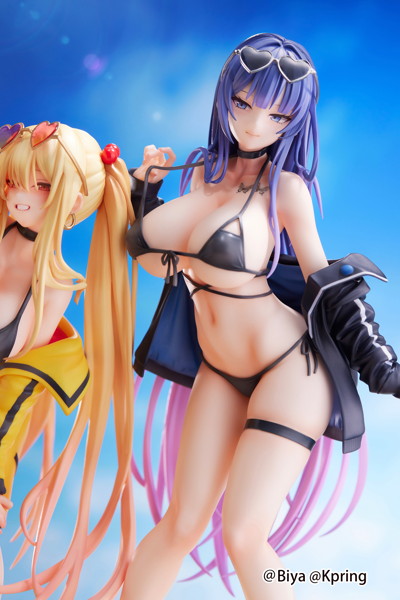 ユナ&サユリ 専用台座付き2体セット Illustration by Biya & K Pring 画像25