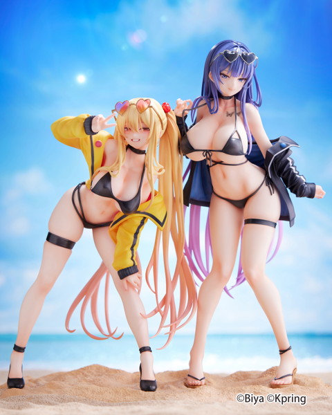 【FANZA限定】ユナ&サユリ 専用台座付き2体セット Illustration by Biya & K Pring 画像24