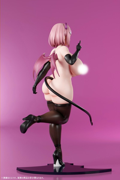 ねねねじ「サキュバス母娘」娘 1/5スケール塗装済み完成品フィギュア 画像6