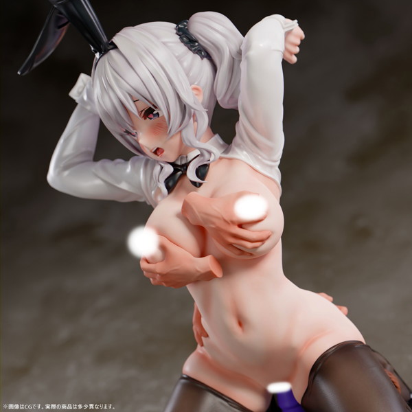インサイトオリジナル逆バニー「ミルクちゃん」集団愛撫ver. 1/4スケール塗装済み完成品フィギュア 画像15