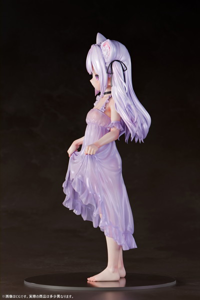 肉感少女 たくし上げ猫娘 ミヌエッタ 1/6スケール塗装済み完成品フィギュア 画像4