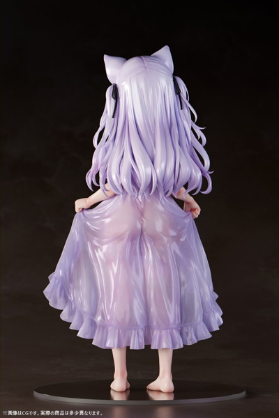肉感少女 たくし上げ猫娘 ミヌエッタ 1/6スケール塗装済み完成品フィギュア 画像5