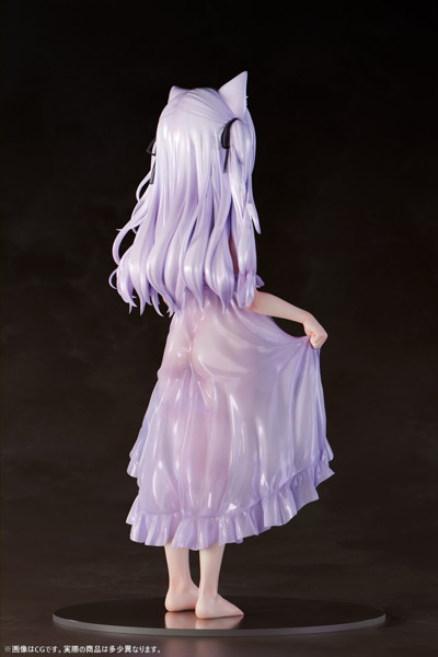 肉感少女 たくし上げ猫娘 ミヌエッタ 1/6スケール塗装済み完成品フィギュア 画像6