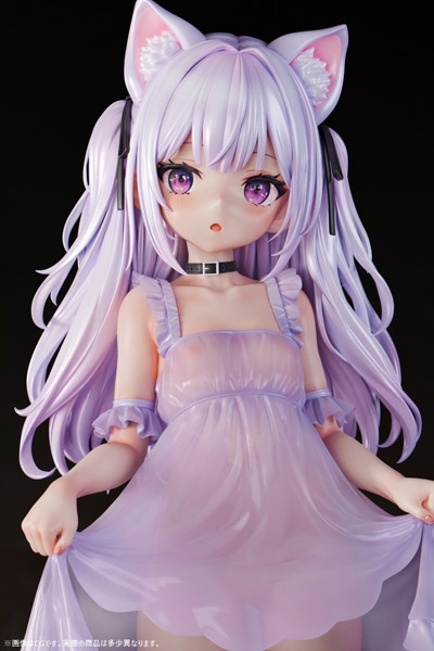 肉感少女 たくし上げ猫娘 ミヌエッタ 1/4スケール塗装済み完成品フィギュア 画像9
