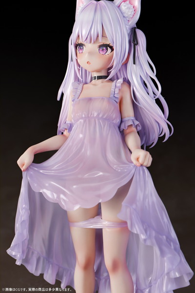 肉感少女 たくし上げ猫娘 ミヌエッタ 1/4スケール塗装済み完成品フィギュア 画像13