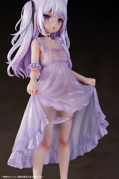 肉感少女 たくし上げ猫娘 ミヌエッタ 1/4スケール塗装済み完成品フィギュア 画像16