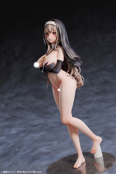 肉感少女 全裸シスター カタリナ 1/4スケール塗装済み完成品フィギュア 画像13