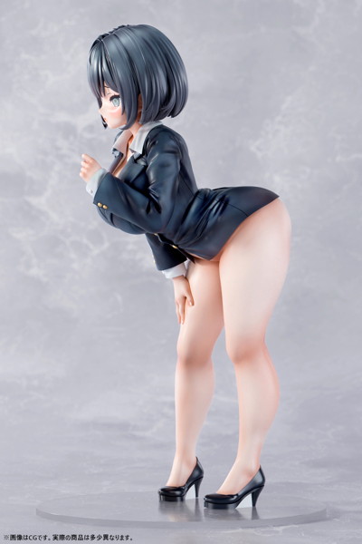 肉感少女 半裸出勤 春日さん 1/4スケール塗装済み完成品フィギュア 画像3