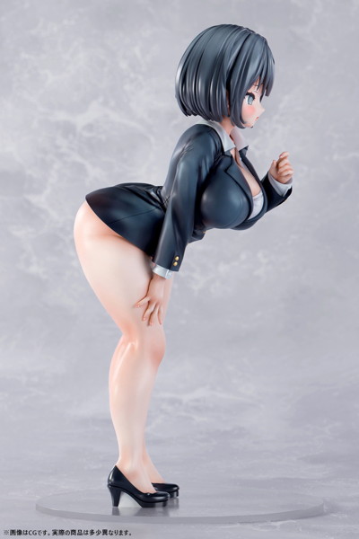 肉感少女 半裸出勤 春日さん 1/4スケール塗装済み完成品フィギュア 画像6