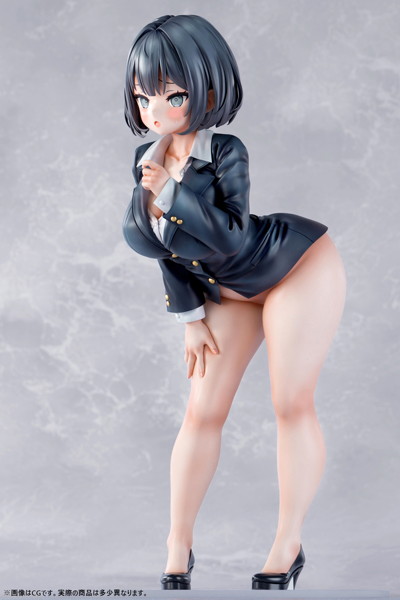 肉感少女 半裸出勤 春日さん 1/4スケール塗装済み完成品フィギュア 画像11