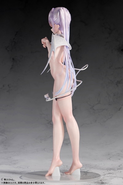 無人ちゃん。「白い悪魔ちゃん。」脱衣ver. 1/5スケール塗装済み完成品フィギュア 画像4