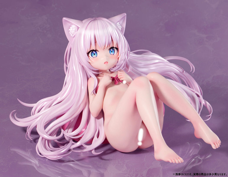 肉感少女 ちび猫娘 アナスターシャ 1/4スケール塗装済み完成品フィギュア 画像1