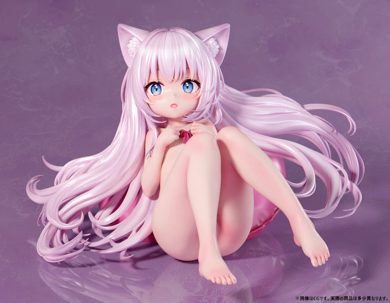 肉感少女 ちび猫娘 アナスターシャ 1/4スケール塗装済み完成品フィギュア 画像2