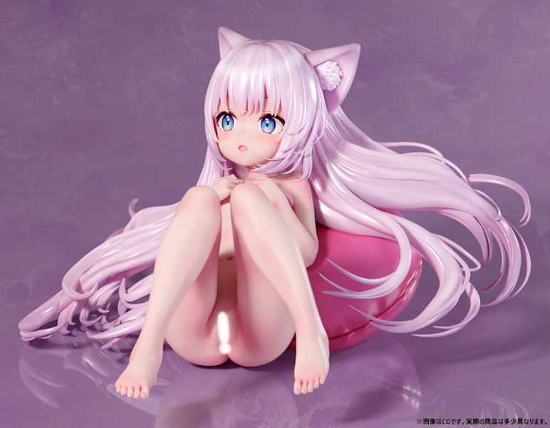 肉感少女 ちび猫娘 アナスターシャ 1/4スケール塗装済み完成品フィギュア 画像3