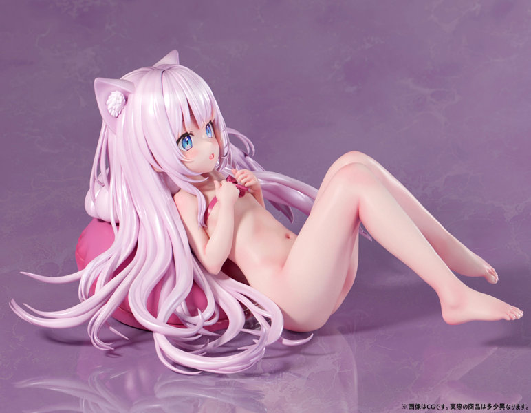 肉感少女 ちび猫娘 アナスターシャ 1/4スケール塗装済み完成品フィギュア 画像7