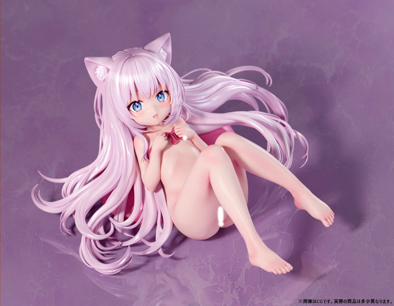 肉感少女 ちび猫娘 アナスターシャ 1/4スケール塗装済み完成品フィギュア 画像10