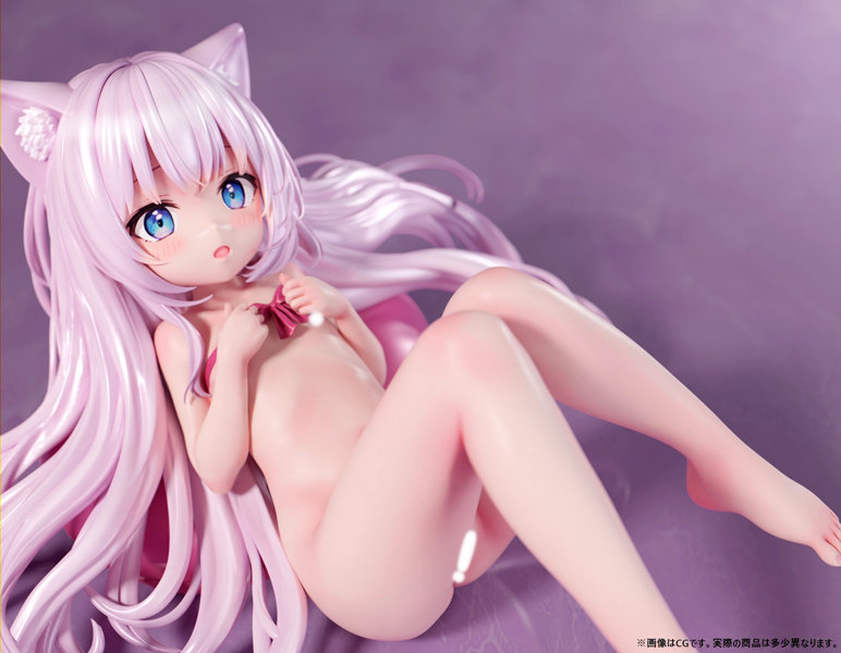 肉感少女 ちび猫娘 アナスターシャ 1/4スケール塗装済み完成品フィギュア 画像12