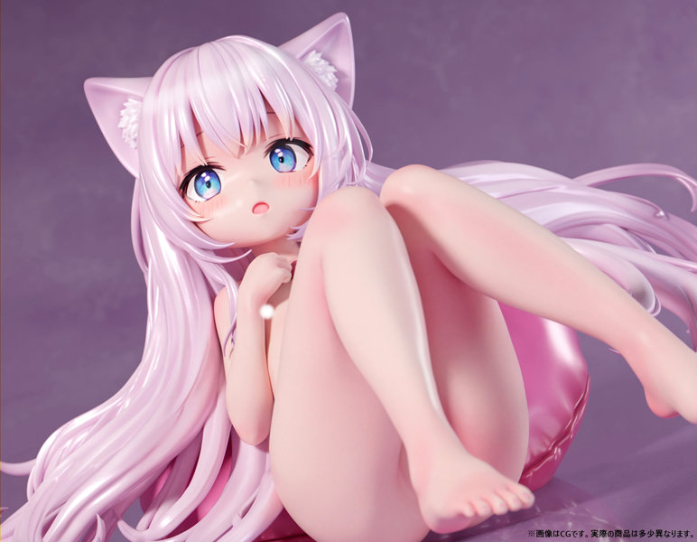 肉感少女 ちび猫娘 アナスターシャ 1/4スケール塗装済み完成品フィギュア 画像14