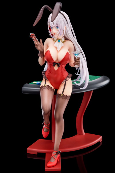 リーセリア・レイ・クリスタリア 深紅のバニーフィギュアwithぺろりシステム 画像1