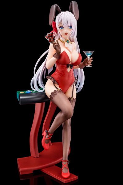 リーセリア・レイ・クリスタリア 深紅のバニーフィギュアwithぺろりシステム 画像7