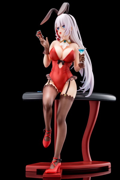 リーセリア・レイ・クリスタリア 深紅のバニーフィギュアwithぺろりシステム 画像8