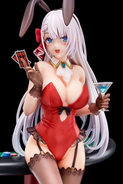 リーセリア・レイ・クリスタリア 深紅のバニーフィギュアwithぺろりシステム 画像9