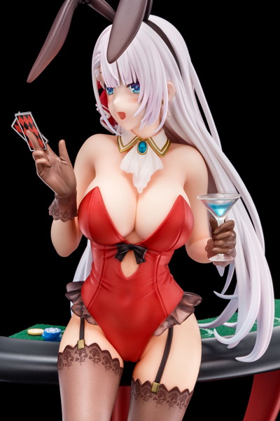 リーセリア・レイ・クリスタリア 深紅のバニーフィギュアwithぺろりシステム 画像10